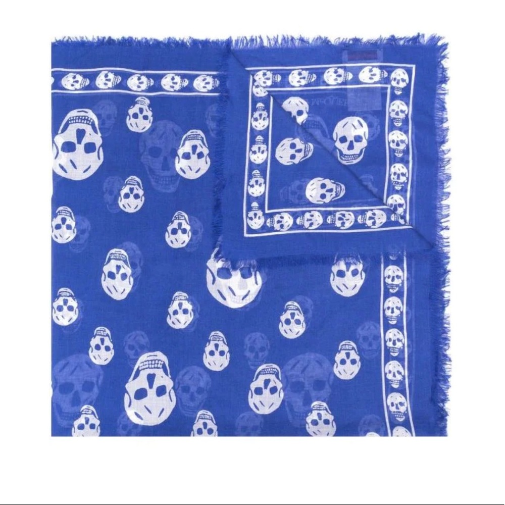 Alexander McQueen Skull Printed scarf